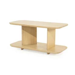 Discount Bijzettafel Ty - naturel Bijzettafels