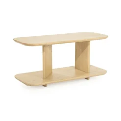 Discount Bijzettafel Ty - naturel Bijzettafels