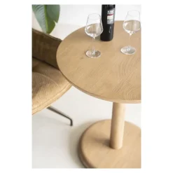 Hot Bistrotafel Florent rond - naturel Eettafels Chevron-Right