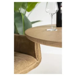 Hot Bistrotafel Florent rond - naturel Eettafels Chevron-Right