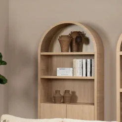 Outlet Boekenkast rond Santino Wandplanken|Boekenkasten