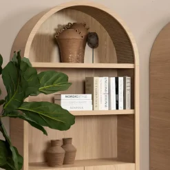 Outlet Boekenkast rond Santino Wandplanken|Boekenkasten