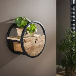 New Circle Wandschap Ø40 cm* Wandplanken