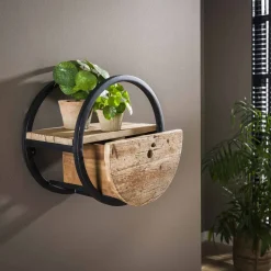 New Circle Wandschap Ø40 cm* Wandplanken
