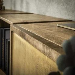 Dressoir 2D brass Nachtkastjes