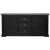 Clearance Dressoir Toulouse Noir Dressoirs