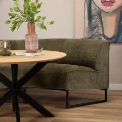 Outlet Eetkamerbank Lester rond Eetkamerbanken