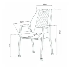 Clearance Eetkamerstoel Army Eetkamerstoelen