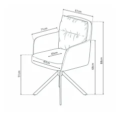 Best Eetkamerstoel Babet Eetkamerstoelen
