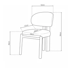 Hot Eetkamerstoel Gino Eetkamerstoelen