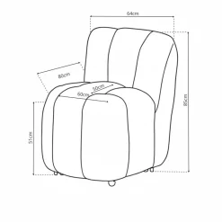 Discount Eetkamerstoel Liva Eetkamerstoelen