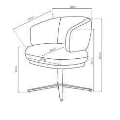 Online Eetkamerstoel Lola Eetkamerstoelen