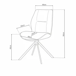 Online Eetkamerstoel Lynsey Eetkamerstoelen