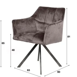 New Eetkamerstoel Raster 2 ST. Eetkamerstoelen