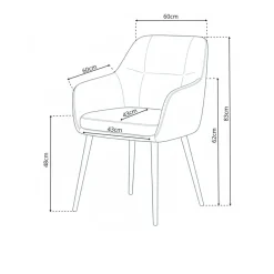 Online Eetkamerstoel Ricardo Eetkamerstoelen