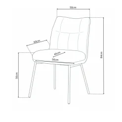 Hot Eetkamerstoel Rico Eetkamerstoelen