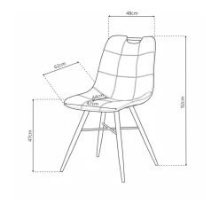 Hot Eetkamerstoel Roady Eetkamerstoelen