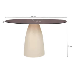 Hot Eetkamertafel Brix Mylon Eettafels Chevron-Right