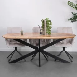 Hot Eettafel Loft Deens Ovaal Eettafels Chevron-Right
