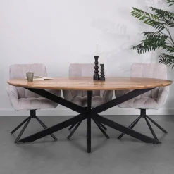 Sale Eettafel Loft ovaal Eettafels Chevron-Right