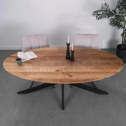 Sale Eettafel Loft ovaal Eettafels Chevron-Right