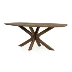 Hot Eettafel Tycho 210x110 cm - lichtbruin Eettafels Chevron-Right