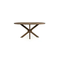 Best Eettafel Tycho 160x110 cm - lichtbruin Eettafels Chevron-Right