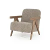 Clearance Fauteuil Francis - taupe Flou Fauteuils