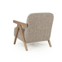 Clearance Fauteuil Francis - taupe Flou Fauteuils