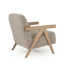 Clearance Fauteuil Francis - taupe Flou Fauteuils