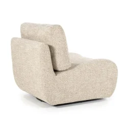 Hot Fauteuil Lucia - taupe Donna Fauteuils