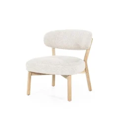 New Fauteuil Mikky naturel - taupe Moon Fauteuils