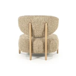 Outlet Fauteuil Reza naturel - taupe Bay Fauteuils