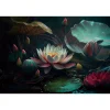 Discount Glasschilderij Waterlelie 120x80 Schilderijen