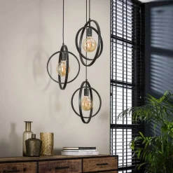 Hanglamp Around 3-lichts getrapt Hanglampen