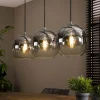 Hanglamp Bubble Shaded 3-lichts Hanglampen