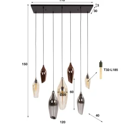 New Hanglamp Cocoon Mix 7L Hanglampen