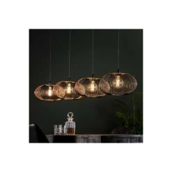 New Hanglamp Copper Twist 4-lichts Hanglampen
