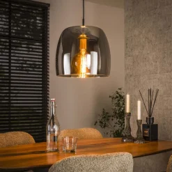 Clearance Hanglamp Drift Glass 1L Hanglampen
