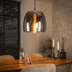 Clearance Hanglamp Drift Glass 1L Hanglampen