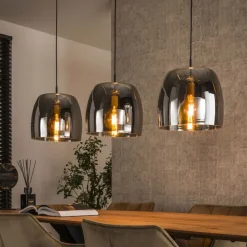 Outlet hanglamp Drift Glass 3L Hanglampen