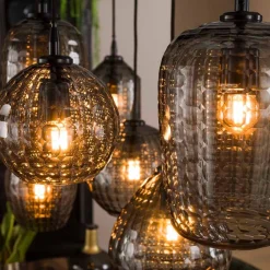 Clearance Hanglamp Hexagon Mix 7-lichts Hanglampen