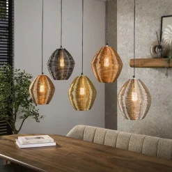 Clearance Hanglamp 5L web mix Hanglampen