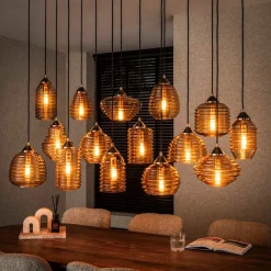 New Hanglamp Rib glass Hanglampen