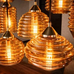 New Hanglamp Rib glass Hanglampen