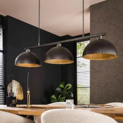 Hanglamp Ribbel 3-lichts Hanglampen