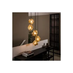 Hot Hanglamp Rocky 5-lichts Getrapt Hanglampen