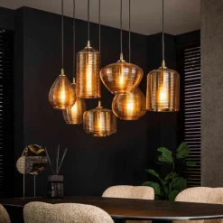 Best Hanglamp Stripe 7-lichts Hanglampen