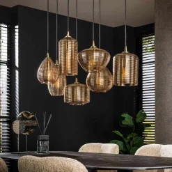 Best Hanglamp Stripe 7-lichts Hanglampen