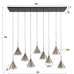 Sale Hanglamp Tapse Kap 9L Hanglampen
